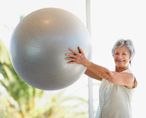 Practice Brings Balance to Women with Bone Disease
: Main Image