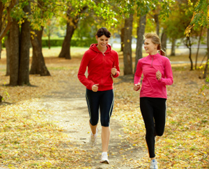 Women Jogging