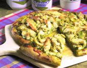Chicken Pesto Pizza
