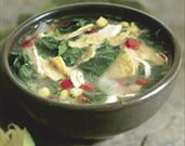 Mushroom Consomm&eacute; with Sake