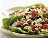 Black Bean, Couscous, and Pepper Salad