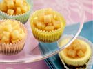 Mini Chèvre Cheesecakes with Pears in Lavender Honey