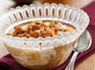 Sautéed Pears with Vanilla Yogurt and Honey Peanuts