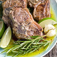 Lamb Steak Calypso: Main Image