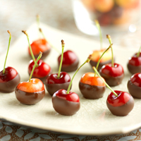 Chocolate-Dipped Cherry Treats: Main Image
