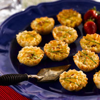 Bacon Onion Quiche Bites: Main Image