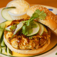 Image of Pacific Rim Chicken Burgers With Ginger Mayonnaise, Walmart