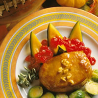 Mustard-Bourbon Pork Chops: Main Image