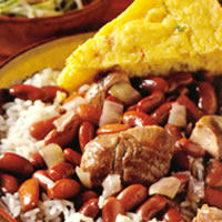 New Orleans-Style Red Beans and Rice with Fresh Ham Hocks: Main Image