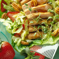 Image of Pork And Pecan Salad With Honey-balsamic Dressing, Walmart