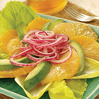 Avocado Citrus Salad with Marinated Onions: Main Image