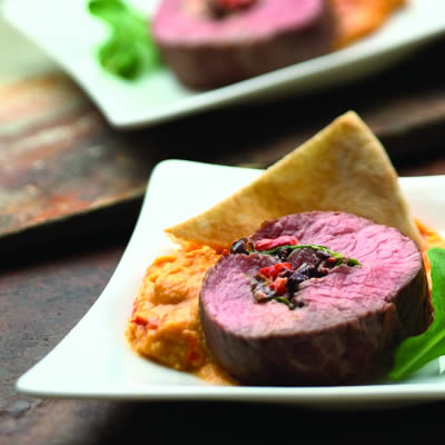 Image of Lamb Loin Roulade With Olive Tapenade And Arugula, Walmart
