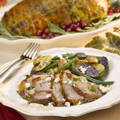 Image of Roasted Leg Of Lamb Feta Vinaigrette, Walmart