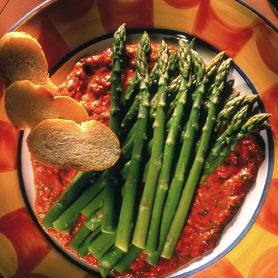 Image of Asparagus Tapas With Red Pepper Sauce, Walmart
