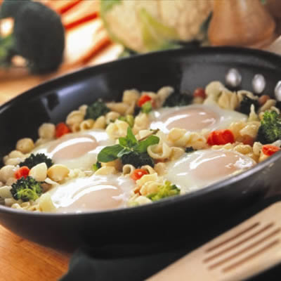 Image of Creamy Pasta & Egg Skillet, Walmart
