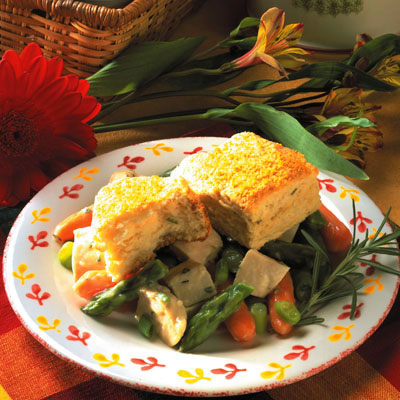 Image of Chicken With Spring Vegetables & Parmesan Biscuits, Walmart