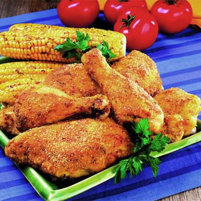 Image of Devilish Chicken And Corn On The Cob, Walmart