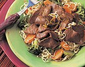 Asian Beef &amp; Broccoli with Noodles