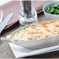 Spinach, Egg, and Herb Gratin: Main Image