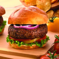 All-American Lamb Burger: Main Image