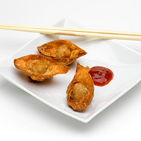 Apricot Lamb Won Tons: Main Image