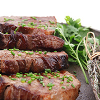 Cumin-Honey Lamb Steak: Main Image