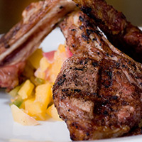 Kickin' Tropical Lamb Chops: Main Image