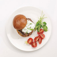Tzatziki Lamb Burger: Main Image