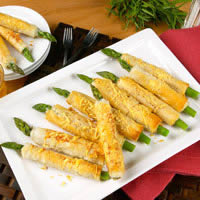 Crispy Asparagus Straws: Main Image