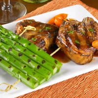 Grilled Rack of Asparagus: Main Image
