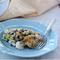 Black Bean and Mixed Rice Casserole: Main Image