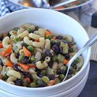 Fresh Vegetable Bean Soup: Main Image