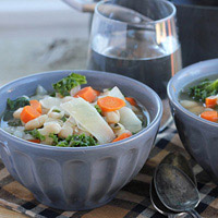 Kale and White Bean Soup: Main Image