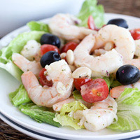 Navy Bean Shrimp Salad: Main Image
