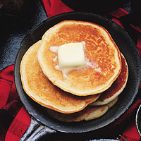 Wheat-Free Breakfast Pancakes: Main Image