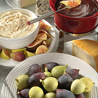 Almond Cream Dipper for Fresh California Figs: Main Image