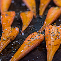 Caramelized Roasted Carrots: Main Image