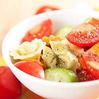 Pasta Salad Skewers: Main Image