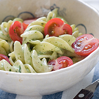 Turkey and Pesto Pasta Salad: Main Image