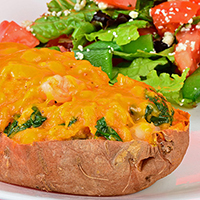 Veggie Loaded Twice-Baked Potatoes: Main Image