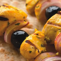 Middle Eastern Chicken Kebabs: Main Image