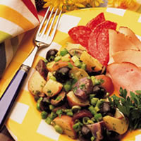 Tricolor Potato Salad: Main Image