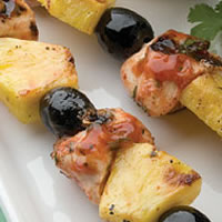 Tropical Chipotle Chicken Skewers: Main Image