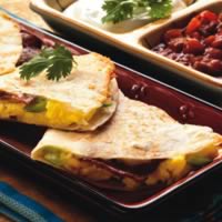 Bacon and Egg Quesadillas: Main Image