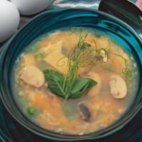 Hot and Sour Egg Drop Soup: Main Image