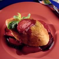 Plum Upside-Down Baked French Toast: Main Image