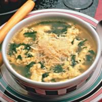 Spinach Egg Drop Soup: Main Image