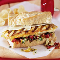 Chicken Muffulettas: Main Image