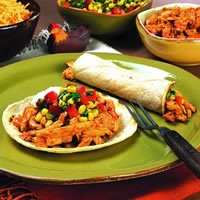 Chicken Tacos with Fresh Corn Salsa: Main Image