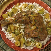 Chicken with Green Olives: Main Image